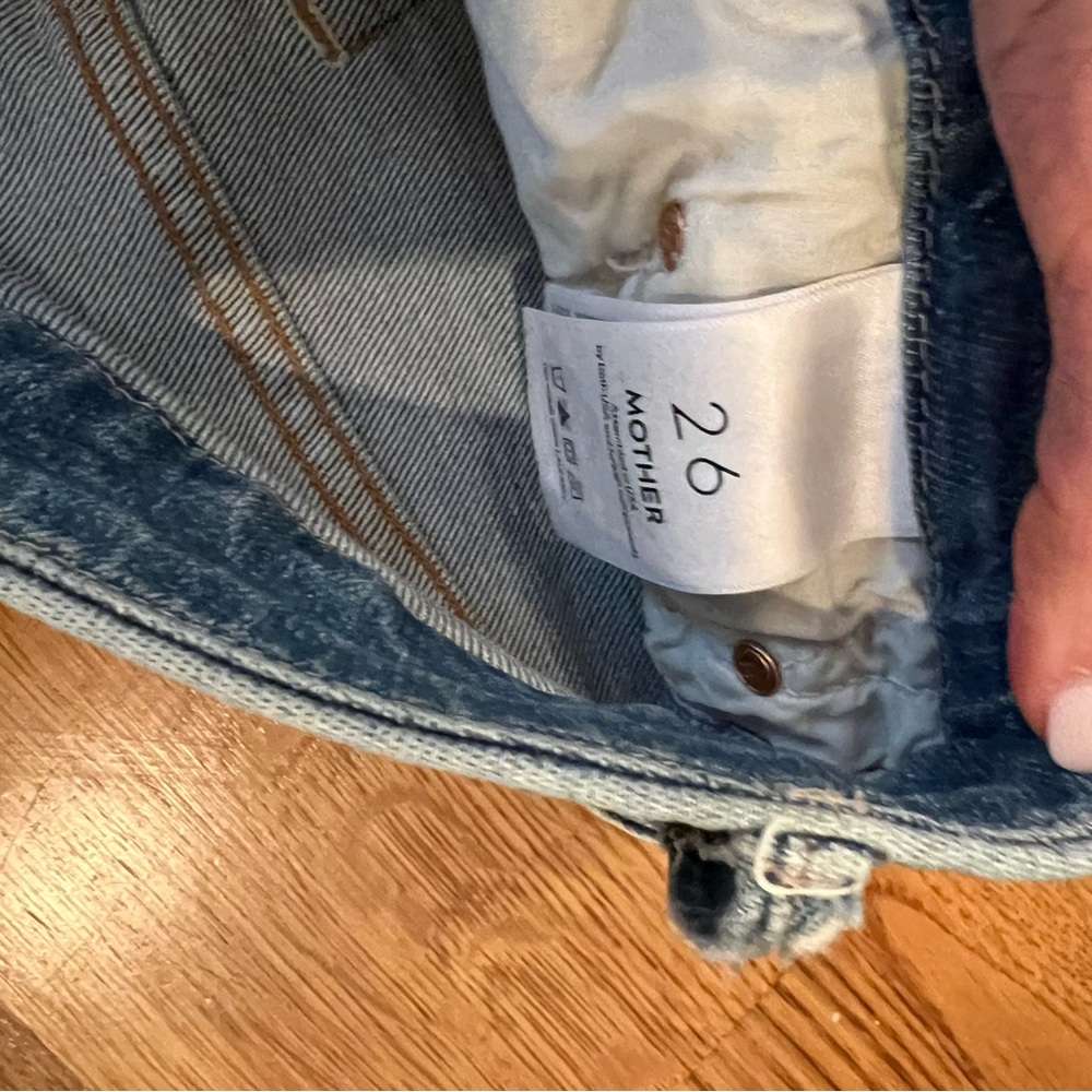 MOTHER high waisted Looker ankle